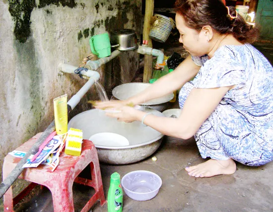 Sắp có nước sạch về Vĩnh Lộc